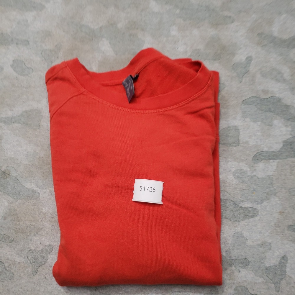 Sweaty Betty Sweatshirt Womens Small Orange Pullover Fleece Gym Fitness - Picture 10 of 10